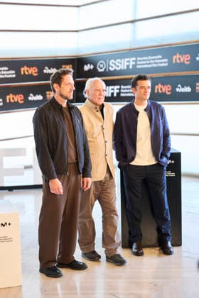74th San Sebastian International Film Festival: Bucking Fastard Photocall Orlando Bloom, Ariel Leon Isacovitch, Werner Herzog attended Bucking Fastard Photocall during 74th San Sebastian International Film Festival at Kursaal Palace on September 18, 2026 in Donostia San Sebastian, Spain Photo by IMAGO MPG Donostia San Sebastian Kursaal Palace Euskadi Spain  Copyright: xMPGx