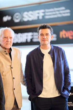 74th San Sebastian International Film Festival: Bucking Fastard Photocall Orlando Bloom, Werner Herzog attended Bucking Fastard Photocall during 74th San Sebastian International Film Festival at Kursaal Palace on September 18, 2026 in Donostia San Sebastian, Spain Photo by IMAGO MPG Donostia San Sebastian Kursaal Palace Euskadi Spain  Copyright: xMPGx