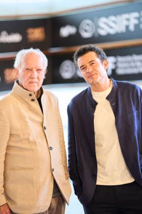 74th San Sebastian International Film Festival: Bucking Fastard Photocall Orlando Bloom, Werner Herzog attended Bucking Fastard Photocall during 74th San Sebastian International Film Festival at Kursaal Palace on September 18, 2026 in Donostia San Sebastian, Spain Photo by IMAGO MPG Donostia San Sebastian Kursaal Palace Euskadi Spain  Copyright: xMPGx