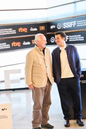 74th San Sebastian International Film Festival: Bucking Fastard Photocall Orlando Bloom, Werner Herzog attended Bucking Fastard Photocall during 74th San Sebastian International Film Festival at Kursaal Palace on September 18, 2026 in Donostia San Sebastian, Spain Photo by IMAGO MPG Donostia San Sebastian Kursaal Palace Euskadi Spain  Copyright: xMPGx