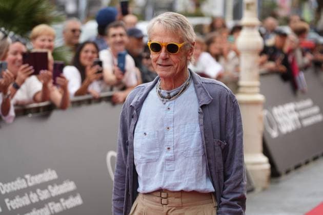 Jeremy Irons at photocall film The Mision during the 74nd San Sebastian Film Festival in San Sebastian, Spain, on Wednesday , 18 September, 2026. Cordon Press 