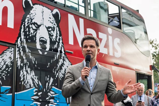 Berlin,18.09.2026, Wahlkampfabschluss der Berliner SPD mit Steffen Krach zur bevorstehenden Wahl zum Abgeordnetenhaus am 20.09.2026 am Stuttgarter Platz Wilmersdorfer Straße