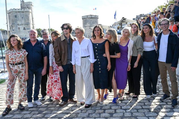 La Rochelle TV Fiction Festival 2026 Photocall September 18, 28th La Rochelle TV Fiction Festival 28th edition of the La Rochelle TV Fiction Festival Photocall for A la vie Muriel Robin, Julie de Bona, Nathan Japy 459756 September 18, 2026 France  Copyright: xBarbaraxNeymanx xStarfacex STAR_459756_304
