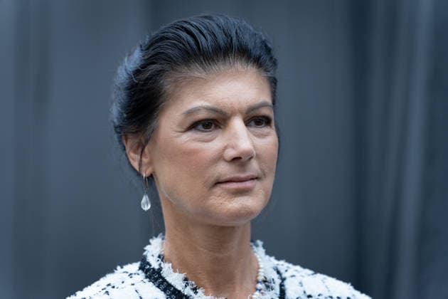 Wahlkampfabschluss, Alexanderplatz, BSW Berlin, Wahlkampfabschluss, Alexanderplatz, BSW, Bündnis Sahra Wagenknecht, Kundgebung, Sahra Wagenknecht Berlin Berlin GER