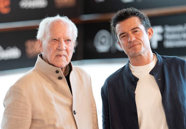 Orlando Bloom, Werner Herzog — Bucking Fastard photocall during the 74th San Sebastián International Film Festival (SSIFF) at the Kursaal Palace in San Sebastián on September 18, 2026, San Sebastián, Spain  Copyright: xLALOxYASKYx xBESTIMAGExLALOxYASKYx xBESTIMAGEx