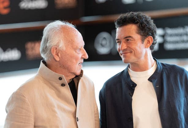 Orlando Bloom, Werner Herzog — Bucking Fastard photocall during the 74th San Sebastián International Film Festival (SSIFF) at the Kursaal Palace in San Sebastián on September 18, 2026, San Sebastián, Spain  Copyright: xLALOxYASKYx xBESTIMAGExLALOxYASKYx xBESTIMAGEx