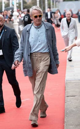 Jeremy Irons — The Mission Red Carpet at the 74th San Sebastián International Film Festival (SSIFF) at the Victoria Eugenia Theater on September 18, 2026, in San Sebastián, Spain  Copyright: xLALOxYASKYx xBESTIMAGExLALOxYASKYx xBESTIMAGEx