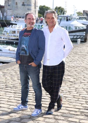 Bruno Solo and Yvan Le Bolloch at the photocall for the TV movie *Caméra Café: Opération Retraite* during the 28th La Rochelle TV Fiction Festival, September 18, 2026 Denis Guignebourg Bestimage Photocall for the TV movie *Caméra Café: Opération Retraite* at the 28th La Rochelle TV Fiction Festival on September 18, 2026, La Rochelle, France  Copyright: xDenisxGuignebourgx xBestimagexDenisxGuignebourgx xBestimagex
