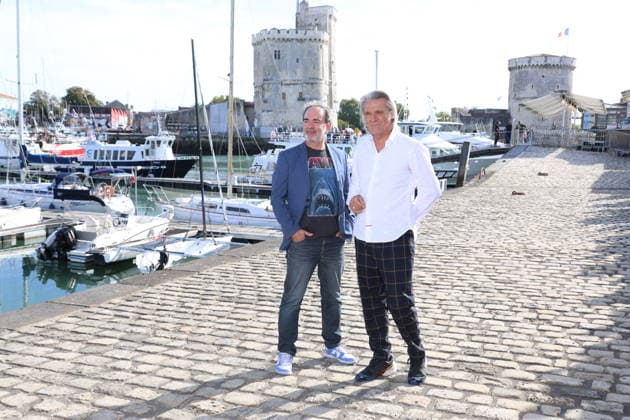 Bruno Solo and Yvan Le Bolloch at the photocall for the TV movie *Caméra Café: Opération Retraite* during the 28th La Rochelle TV Fiction Festival, September 18, 2026 Denis Guignebourg Bestimage Photocall for the TV movie *Caméra Café: Opération Retraite* at the 28th La Rochelle TV Fiction Festival on September 18, 2026, La Rochelle, France  Copyright: xDenisxGuignebourgx xBestimagexDenisxGuignebourgx xBestimagex