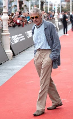 Jeremy Irons — The Mission Red Carpet at the 74th San Sebastián International Film Festival (SSIFF) at the Victoria Eugenia Theater on September 18, 2026, in San Sebastián, Spain  Copyright: xLALOxYASKYx xBESTIMAGExLALOxYASKYx xBESTIMAGEx