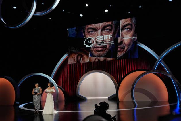 The 74th edition of the San Sebastián International Film Festival kicks off. Actresses and hosts Mariona Terés and Fariba Sheikhan attended the opening of the 74th edition of the San Sebastián International Film Festival at the Kursaal Conference Center and Auditorium, on September 18, 2026, in San Sebastián, Guipúzcoa, Basque Country, Spain. The San Sebastián Film Festival kicks off its 74th edition this Friday, September 18, and will run through September 26, featuring one of the largest gatherings of stars in recent years, with names such as Brad Pitt, Penélope Cruz, Orlando Bloom, Rami Malek, Jeremy Irons, and Ricardo Darín among the celebrities who will be visiting the city of San Sebastián. SEPTEMBER 18, 2026 SANSE FILM FESTIVAL BASQ Copyright: xUnanuex 7784360