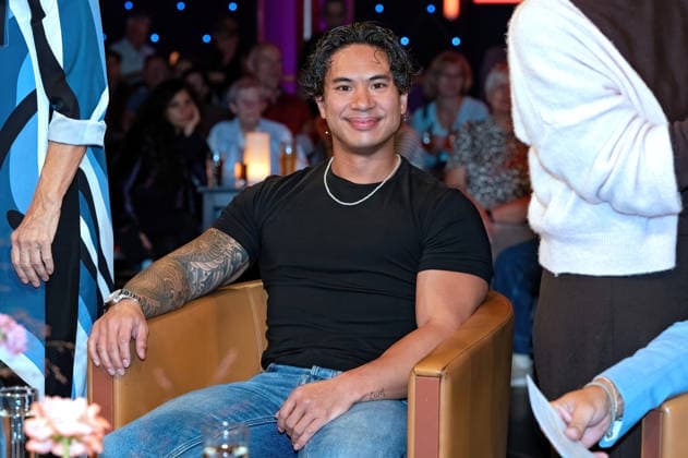MDR - Riverboat. Comedian Tutty Tran ( Thomas To Truong Tran ) anläßlich der Aufzeichnung der MDR - Talkshow Riverboat am 18.09.2026 in der Mediacity Leipzig. 20260918ADO0009