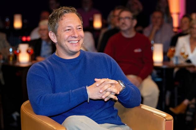 MDR - Riverboat. Schauspieler Trystan Wyn Pütter anläßlich der Aufzeichnung der MDR - Talkshow Riverboat am 18.09.2026 in der Mediacity Leipzig. 20260918ADO0025