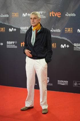 Jeremy Irons attending the opening ceremony during the 74 San Sebastian Film Festival in San Sebastian, Spain, on Friday, 18 September, 2026. Cordon Press 
