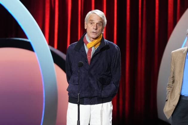 Jeremy Irons attending the opening ceremony during the 74 San Sebastian Film Festival in San Sebastian, Spain, on Friday, 18 September, 2026. Cordon Press 