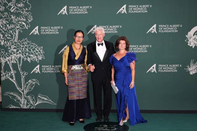 20th Anniversary Gala Of the Prince Albert II of Monaco Foundation - Photocall Richard Gere attending the Gala to 20th anniversary of Prince Albert II of Monaco Foundation at the Opera of Monte-Carlo, Monaco, on September 18, 2026. Photo by Jean-Charles Vinaj ABACAPRESS.COM Monaco  Copyright: xVinajxJean-Charles ABACAx