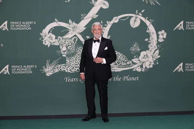 20th Anniversary Gala Of the Prince Albert II of Monaco Foundation - Photocall Placido Domingo, Ö attending the Gala to 20th anniversary of Prince Albert II of Monaco Foundation at the Opera of Monte-Carlo, Monaco, on September 18, 2026. Photo by Jean-Charles Vinaj ABACAPRESS.COM Monaco  Copyright: xVinajxJean-Charles ABACAx