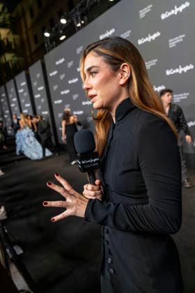 September 18, 2026, Madrid, Madrid, Spain: BLANCA SUAREZ speaks to the press during the closing party for MBFW Madrid at the Reina SofoÂ­a Museum on September 18, 2026, in Madrid, Spain. Madrid Spain  - ZUMAc312 20260918_zsp_c312_146 Copyright: xOscarxManuelxSanchezx