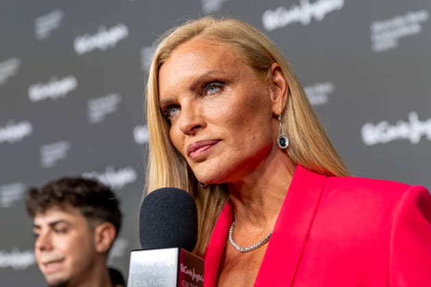 September 18, 2026, Madrid, Madrid, Spain: ESTHER CANADAS speaks to the press during the closing party for MBFW Madrid at the Reina SofoÂ­a Museum on September 18, 2026, in Madrid, Spain. Madrid Spain  - ZUMAc312 20260918_zsp_c312_232 Copyright: xOscarxManuelxSanchezx