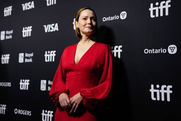 September 18, 2026, Toronto, On, CAN: Samantha Sloyan arrives on the red carpet to promote the tv series Carrie at the Toronto International Film Festival, in Toronto, on Friday, Sept.18, 2026. Toronto CAN  - ZUMAc35_ 20260918_zaf_c35_108 Copyright: xChrisxYoungx
