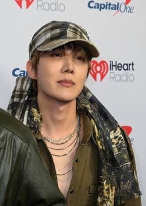 iHeartRadio Music Festival - Night 1 Arrivals for night 1 of the iHeartRadio Music Festival at T-Mobile Arena. 18 Sep 2026 Pictured: J-Hope of BTS.  Copyright: xThexMegaxAgencyxMBS MEGAx