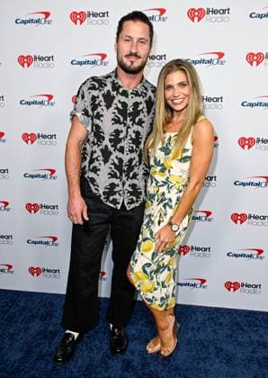 iHeartRadio Music Festival, night 1 Arrivals for the iHeartRadio Music Festival, night 1 at T-Mobile arena. 18 Sep 2026 Pictured: Val Chmerkovskiy (L) and Danielle Fishel.  Copyright: xThexMegaxAgencyxMBS MEGAx