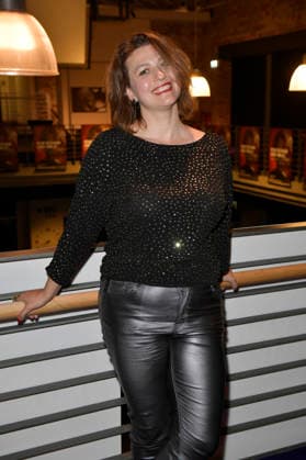 Flonja Kodheli bei der Premiere des Kinofilms Von Scham und Geld im Kino in der KulturBrauerei. Berlin, 18.09.2026