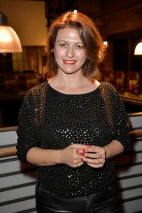 Flonja Kodheli bei der Premiere des Kinofilms Von Scham und Geld im Kino in der KulturBrauerei. Berlin, 18.09.2026