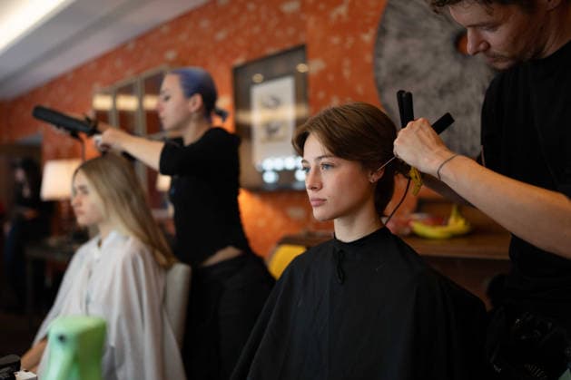 Ginny Litscher Catwalk Show 2026 A model walks the runway at the Ginny Litscher Catwalk Show 2026 at The Haymarket Hotel on September 18, 2026 in London, England., Credit:Lounis Tiar Avalon United Kingtom, London, Haymarket Hotel  Copyright: xLounisxTiarx xAvalonx 1136247597