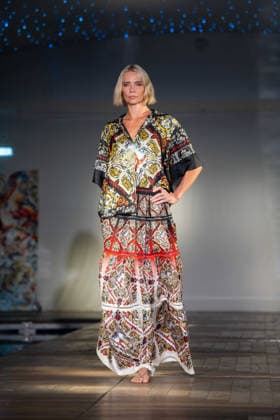 Ginny Litscher Catwalk Show 2026 Jodie Kidd walks the runway at the Ginny Litscher Catwalk Show 2026 at The Haymarket Hotel on September 18, 2026 in London, England., Credit:Lounis Tiar Avalon United Kingtom, London, Haymarket Hotel  Copyright: xLounisxTiarx xAvalonx 1136247680