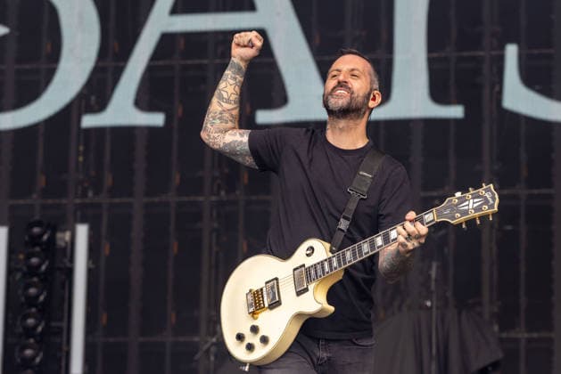 September 18, 2026, Chicago, Illinois, USA: ANTHONY RANERI of Bayside during Riot Fest Music Festival in Chicago, Illinois Chicago USA  - ZUMAs135 20260918_zap_s135_088 Copyright: xDanielxDeSloverx