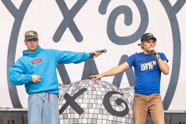 September 18, 2026, Chicago, Illinois, USA: BRAEDAN LUGUE and JOSEPH BERTOLINO of Joey Valence & Brae during Riot Fest Music Festival in Chicago, Illinois Chicago USA  - ZUMAs135 20260918_zap_s135_124 Copyright: xDanielxDeSloverx