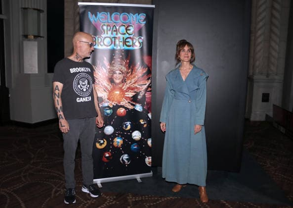 September 18, 2026, New York, Ny, United States: Moby and Jodi Wille attend the New York Premiere of Welcome Space Brothers . Held at AMC Lincoln Square 13 in New York. Zuma Press September 18, 2026. New York United States  - ZUMAp281 20260918_zea_p281_006 Copyright: xPhotoxImagexPressx
