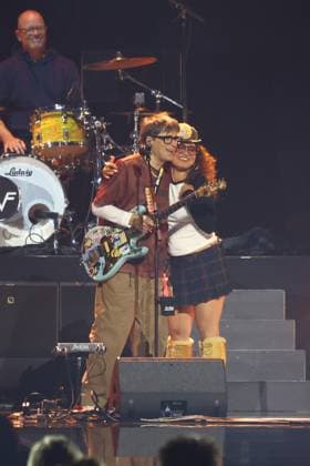 Weezer, Remi Wolf inside for iHeartRadio Music Festival Presented by Capital One 2026 - FRI, T-Mobile Arena, Las Vegas, NV, September 18, 2026. Photo By: JA Everett Collection iHeartRadio Music Festival Presented by Capital One 2026 - FRI PUBLICATIONXNOTxINxCANxCHNxFRAxITAxJPNxNORxPOLxRUSxESPxUKxUSA