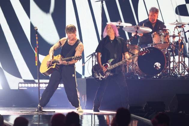 The Goo Goo Dolls inside for iHeartRadio Music Festival Presented by Capital One 2026 - FRI, T-Mobile Arena, Las Vegas, NV, September 18, 2026. Photo By: JA Everett Collection iHeartRadio Music Festival Presented by Capital One 2026 - FRI PUBLICATIONXNOTxINxCANxCHNxFRAxITAxJPNxNORxPOLxRUSxESPxUKxUSA