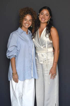 Naemi Ada und Soma Pysall bei einem exklusiven Photoshooting auf dem 74. Internationalen Filmfestival San Sebastian Festival Internacional de Cine de San Sebastian im Hotel Maria Cristina. San Sebastian, 19.09.2026