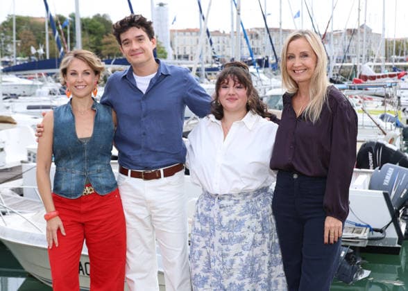 Simon Dartois, Aurélie Vaneck, Talina Boyaci, and Catherine Marchal Photocall for the series *Ici tout commence* at the 28th edition of the La Rochelle TV Fiction Festival on September 19, 2026 Denis Guignebourg Bestimage Photocall for the series *Ici tout commence* at the 28th edition of the La Rochelle TV Fiction Festival on September 19, 2026, La Rochelle, France  Copyright: xDenisxGuignebourgx xBestimagexDenisxGuignebourgx xBestimagex