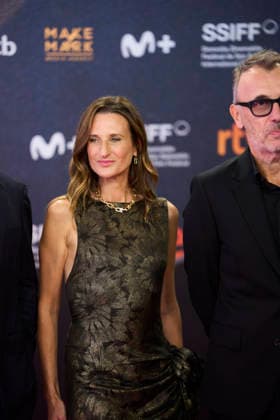 74th San Sebastian International Film Festival - The Miserables Red Carpet Camille Cottin attended Les Miserables (The Miserables) Red Carpet during 74th San Sebastian International Film Festival at Kursaal Theatre on September 19, 2026 in Donostia San Sebastian, Spain Photo by ABACAPRESS.COM Donostia San Sebastian Euskadi Spain  Copyright: xABACAx