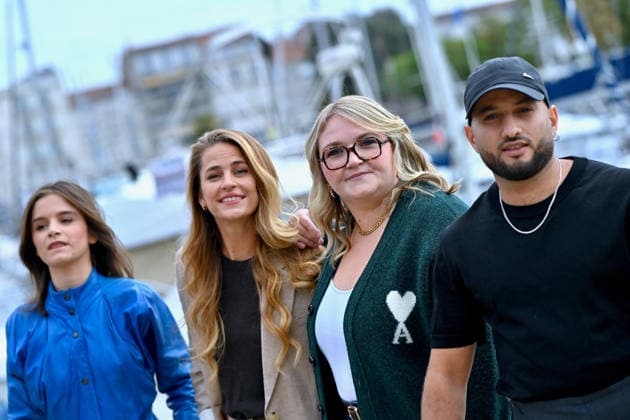 La Rochelle Demain Nous Appartient Photocall FC Carla Roturier, Solène Hebert, Lola Dubini and Theo Askolovitch attend the Demain Nous Appartient Photocall at the 28th La Rochelle Fiction Festival on September 19, 2026 in La Rochelle, France.Photo by Franck Castel ABACAPRESS.COM La Rochelle  Copyright: xCastelxFranck ABACAx