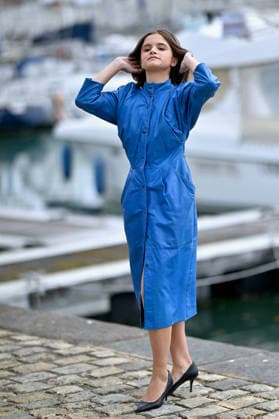 La Rochelle Demain Nous Appartient Photocall FC Carla Roturier attend the Demain Nous Appartient Photocall at the 28th La Rochelle Fiction Festival on September 19, 2026 in La Rochelle, France.Photo by Franck Castel ABACAPRESS.COM La Rochelle  Copyright: xCastelxFranck ABACAx