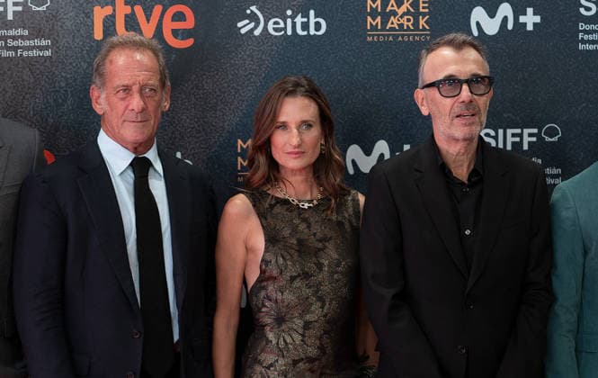 Camille Cottin, Vincent Lindon, Fred Cavayé, and Tahar Rahim — Screening of *Les Misérables* during the 74th San Sebastián International Film Festival (SSIFF) at the Kursaal Palace in San Sebastián on September 19, 2026. Unknown San Sebastián  Copyright: xLALOxYASKYx xBESTIMAGExLALOxYASKYx xBESTIMAGEx