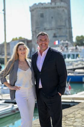 La Rochelle TV Fiction Festival 2026 Photocall September 19, 28th La Rochelle TV Fiction Festival 28th edition of the La Rochelle TV Fiction Festival Photocall for Triple je Arnaud Ducret and his wife Claire Francisci 459780 September 19, 2026 France  Copyright: xBarbaraxNeymanx xStarfacex STAR_459780_262