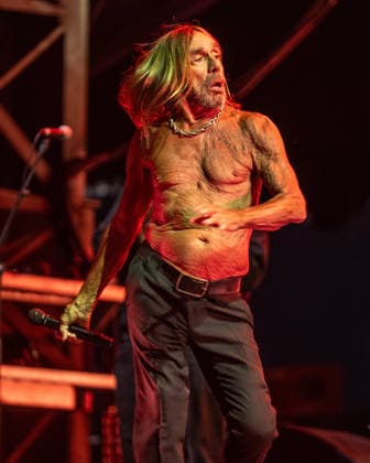 September 18, 2026, Chicago, Illinois, USA: IGGY POP struts on stage as the 79 year old punk rocker performs for thousands in attendance at ChicagoÃ¢â‚¬â ¢s Riot Fest Ã¢â‚¬Ëœ26 in Douglas Park Chicago USA - ZUMAr170 20260918_znp_r170_014 Copyright: xChrisxRihax