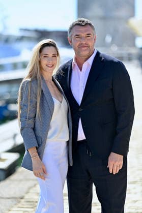 La Rochelle Triple Je Photocall FC Claire Francisci and Arnaud Ducret attends the Triple Je Photocall at the 28th La Rochelle Fiction Festival on September 19, 2026 in La Rochelle, France..Photo by Franck Castel ABACAPRESS.COM La Rochelle  Copyright: xCastelxFranck ABACAx