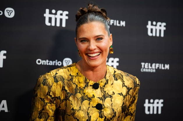 September 19, 2026, Toronto, On, Canada: Alysha Newman is pictured on the red carpet for Run Terry Run at the Toronto International Film Festival in Toronto, on Saturday, Sept. 19, 2026. Toronto Canada  - ZUMAc35_ 20260919_zaf_c35_076 Copyright: xLauraxProctorx