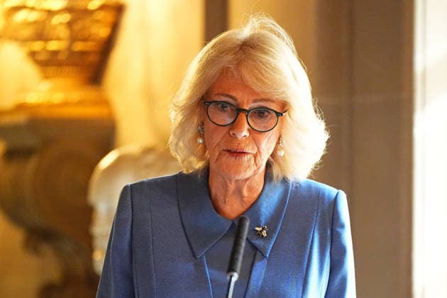 . 19 09 2026. United Kingdom. Queen Camilla attends The Queen s Reading Room Festival at Chatsworth House in Derbyshire, United Kingdom.  xPoolx xi-Imagesx IIM-27018-0012