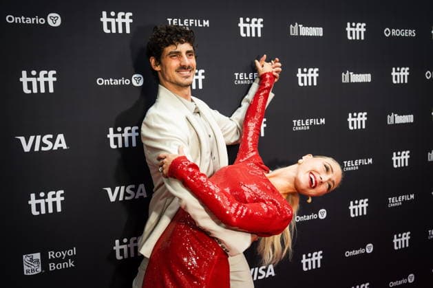 September 19, 2026, Toronto, On, Canada: Paul Poirier and Piper Gilles is pictured on the red carpet for Run Terry Run at the Toronto International Film Festival in Toronto, on Saturday, Sept. 19, 2026. Toronto Canada  - ZUMAc35_ 20260919_zaf_c35_085 Copyright: xLauraxProctorx
