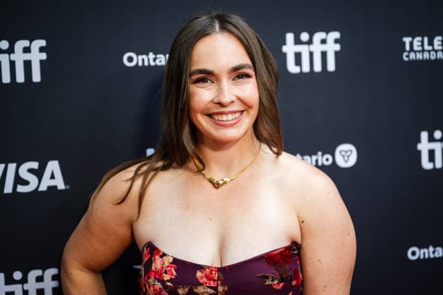 September 19, 2026, Toronto, On, Canada: Erica Scarff is pictured on the red carpet for Run Terry Run at the Toronto International Film Festival in Toronto, on Saturday, Sept. 19, 2026. Toronto Canada  - ZUMAc35_ 20260919_zaf_c35_111 Copyright: xLauraxProctorx