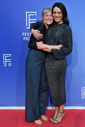 La Rochelle Closing Red Carpet FC Vania Leturcq and Sofia Essaidi attend the Closing Red Carpet at the 28th La Rochelle Fiction Festival on September 19, 2026 in La Rochelle, France. Photo by Franck Castel ABACAPRESS.COM La Rochelle  Copyright: xCastelxFranck ABACAx