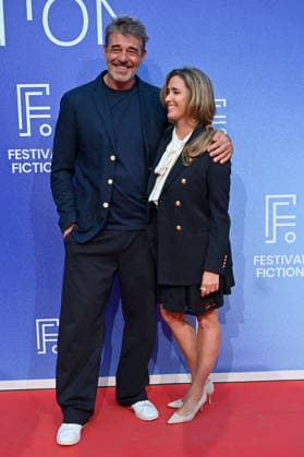 La Rochelle Closing Red Carpet FC Thierry Neuvic and Vahina Giocante attend the Closing Red Carpet at the 28th La Rochelle Fiction Festival on September 19, 2026 in La Rochelle, France. Photo by Franck Castel ABACAPRESS.COM La Rochelle  Copyright: xCastelxFranck ABACAx